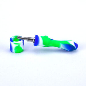 Blue&Red Silicone Nectar Collector