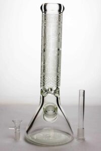13.5" Extra Thick Beaker Bong | Glass Bongs For Sale | Free NZ Shipping