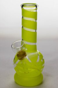 6″ glass water bong