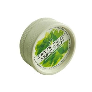 Santa Cruz Shredder Eco-Friendly Biodegradable Hemp 2 Piece Grinder – SCS Logo (Display of 24)