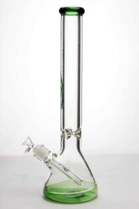 18" Genie Colored Bottom Water Bong | Best Glass Bongs | Free NZ Shipping