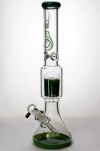 18" Genie Colored Bottom Water Glass Bong | Best Bongs | Free NZ Shipping