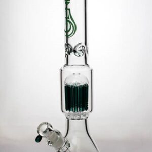 18" Genie Colored Bottom Water Glass Bong | Best Bongs | Free NZ Shipping