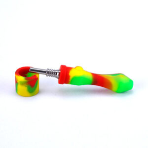 Blue&Red Silicone Nectar Collector