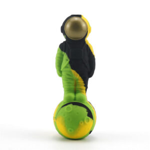 Silicone Honey Straw Astronauts Landing Moon Design