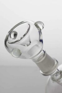 7″ 2-in-1 Blue glass water bubbler