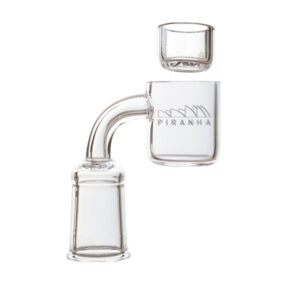 Piranha 2PC Thermal Quartz Banger | Best Quartz Dab Nails For Sale