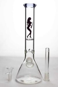 11.5″ Valcano beaker glass water bong