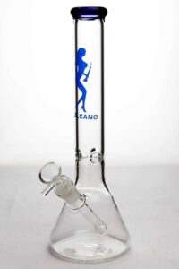 11.5″ Valcano beaker glass water bong