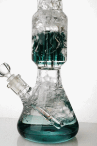 18" Genie Colored Bottom Water Glass Bong | Best Bongs | Free NZ Shipping