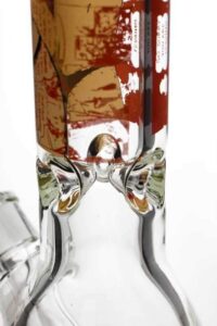 14" Sexy Girl Cartoon | Heavy Beaker Water Glass Bong | Free NZ Shipping