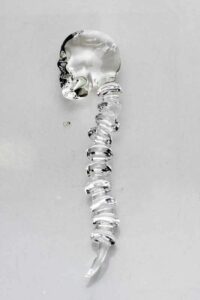Skull Shape Glass Dabber | Buy Dab Tools Online | Free NZ Shipping