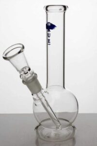 7″ glass water bong with bowl stem