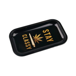 Moon Metal Cigarette Storage Rolling Tray(Random Color)