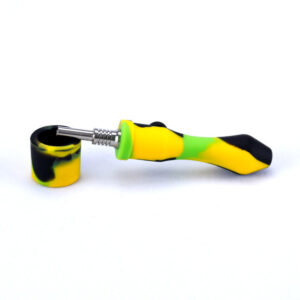 Blue&Red Silicone Nectar Collector