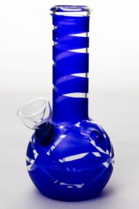 6″ glass water bong