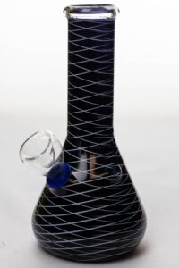6″ glass water bong