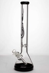 18" Genie Colored Bottom Water Bong | Best Glass Bongs | Free NZ Shipping