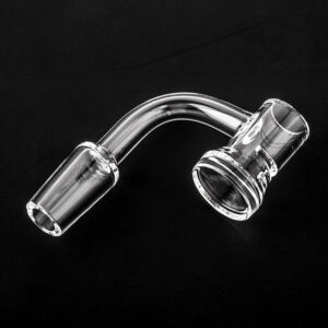 4mm Thick Base Slitted Quartz Banger | For Sale | Free NZ Shipping