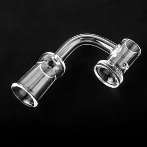 4mm Thick Base Slitted Quartz Banger | For Sale | Free NZ Shipping