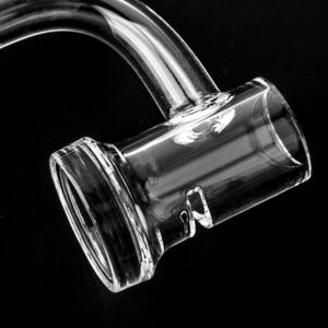 4mm Thick Base Slitted Quartz Banger | For Sale | Free NZ Shipping