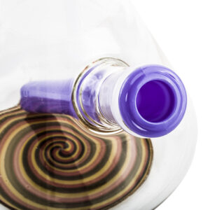 5.5" 18mm To 14mm Purple Diffuser Downstem | For Sale | Free NZ Shipping