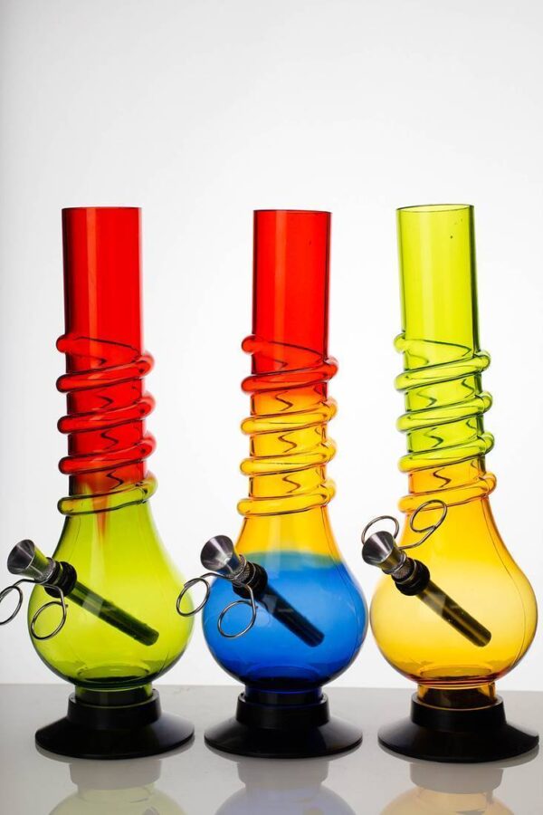 10" Acrylic Water Pipe | Glass Cheap Bongs For Sale | Free NZ Shipping