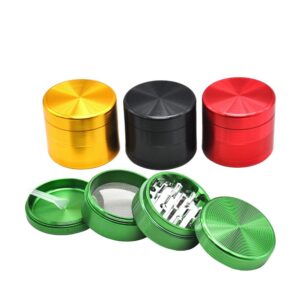 4 Layer Aluminium Herb Grinder | Weed Grinder For Sale | 420 Gifts