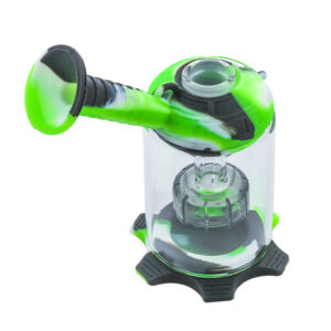 5" Castle Silicone Showerhead Perc Dab Rig For Sale | Free NZ Shipping