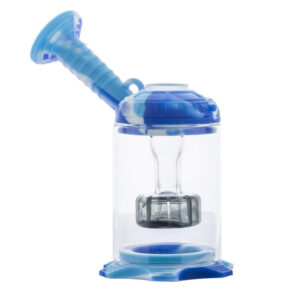 5" Castle Silicone Showerhead Perc Dab Rig For Sale | Free NZ Shipping