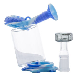 5" Castle Silicone Showerhead Perc Dab Rig For Sale | Free NZ Shipping