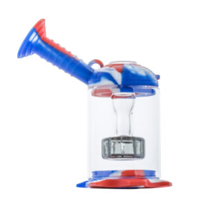 5" Castle Silicone Showerhead Perc Dab Rig For Sale | Free NZ Shipping