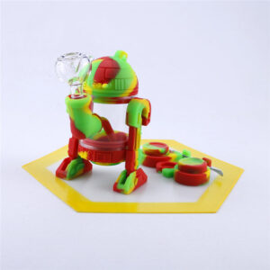 5" Glow In The Dark Silicone Mini Wax/Dab Rig For Sale | Free NZ Shipping