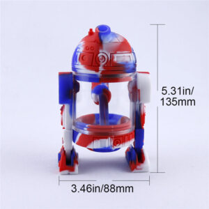 5" Glow In The Dark Silicone Mini Wax/Dab Rig For Sale | Free NZ Shipping