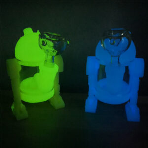 5" Glow In The Dark Silicone Mini Wax/Dab Rig For Sale | Free NZ Shipping