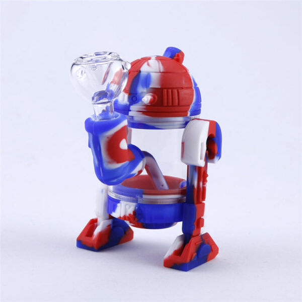 5" Glow In The Dark Silicone Mini Wax/Dab Rig For Sale | Free NZ Shipping
