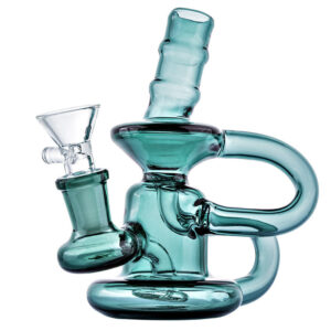 5" Mini Glass Recycler Dab Rig | Water Pipes For Sale | Free NZ Shipping