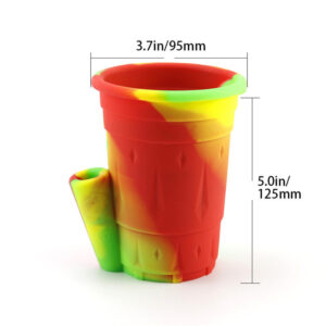 5" Mini Silicone Cup Water Bong | Water Pipes For Sale | Free NZ Shipping