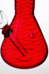 6″ glass water bong
