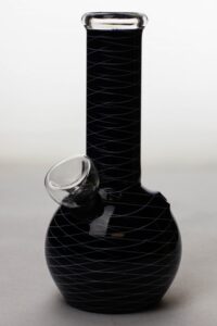 6″ glass water bong