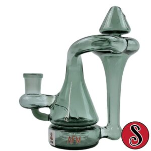6″ AFM Vortex Recycler Rig With Shower Head Perc and Tapered Mouthpiece