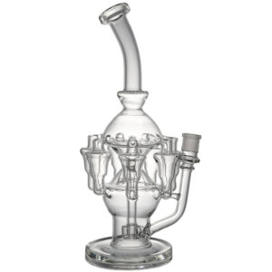 6 Cylinder Recycler Monster Glass Bong | Bong For Sale | Free NZ Shipping