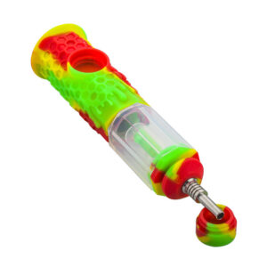 6.1" Silicone Honeycomb Nectar Collector | Smoke Shop | Free NZ Shipping