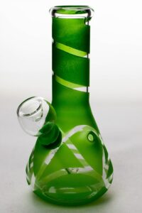 6″ glass water bong