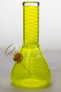 6″ glass water bong