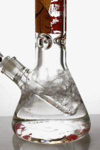 14" Sexy Girl Cartoon | Heavy Beaker Water Glass Bong | Free NZ Shipping