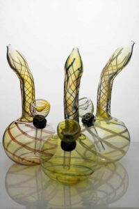 6" Changing Color Glass Water Bong | Bongs For Sale | Free NZ Shipping
