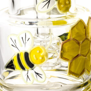 6 Honeybee Pattern Glass Water Bong  Bongs For Sale  Free NZ Shipping