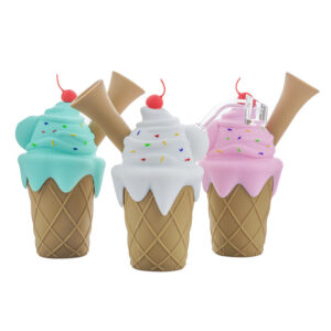 6" Ice Cream Silicone Dab Rig | Water Pipes For Sale | Free NZ Shipping