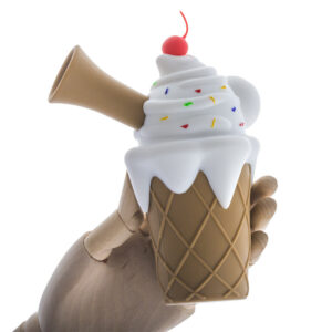 6" Ice Cream Silicone Dab Rig | Water Pipes For Sale | Free NZ Shipping